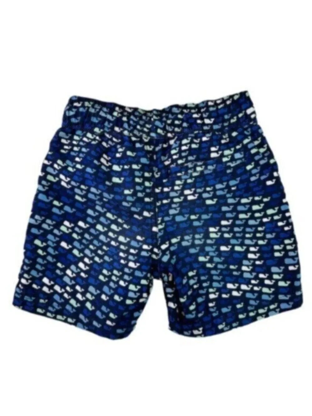 Vineyard Vines | Blue Whale Print Boy's Swim Trunk Size XS